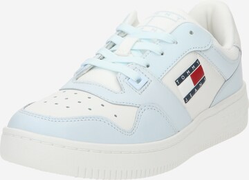 Baskets basses Tommy Jeans en bleu : devant