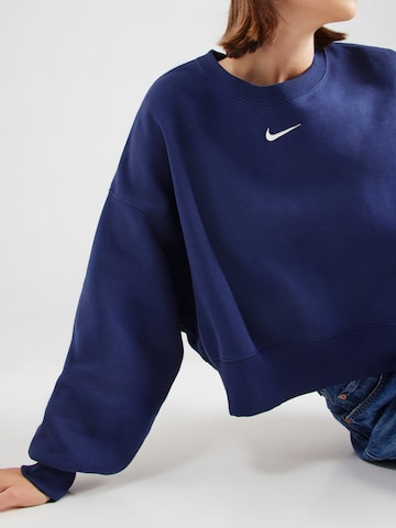 Nike Sportswear Sweatshirt 'PHOENIX FLEECE' in Blauw