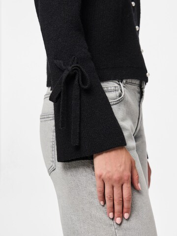 PIECES Strickjacke 'PCRikke' in Schwarz