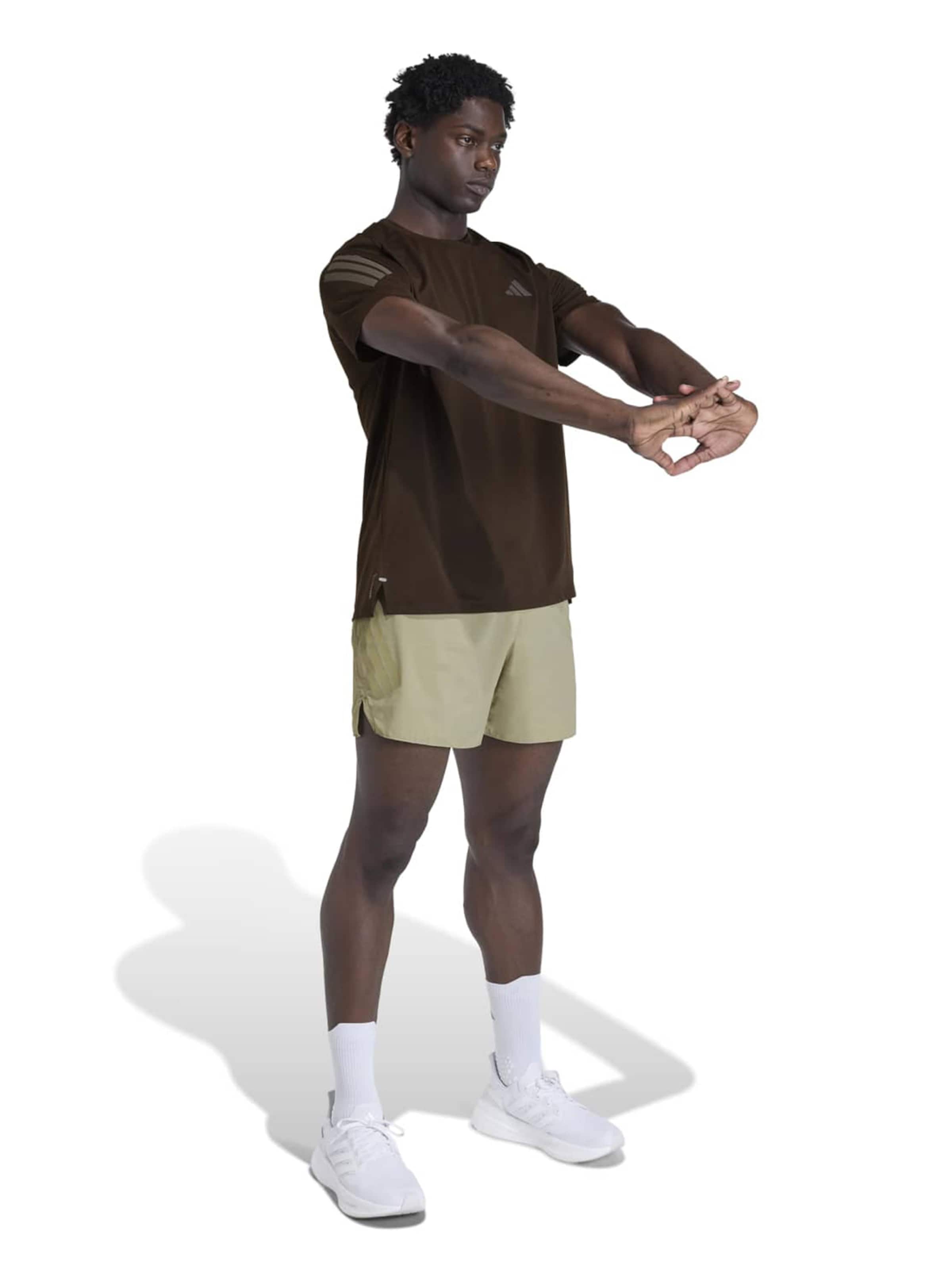 ADIDAS PERFORMANCE Loose fit Workout Pants 'ADI365' in Green