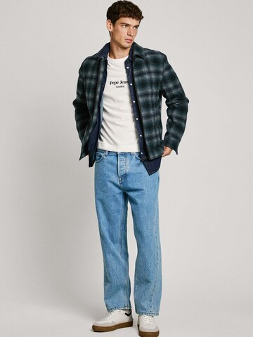 Pepe Jeans Between-season jacket 'MARRINGTON' in Blue