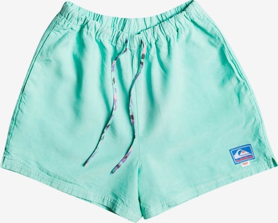 QUIKSILVER Workout Pants 'LENORA' in Turquoise / Royal blue / White, Item view