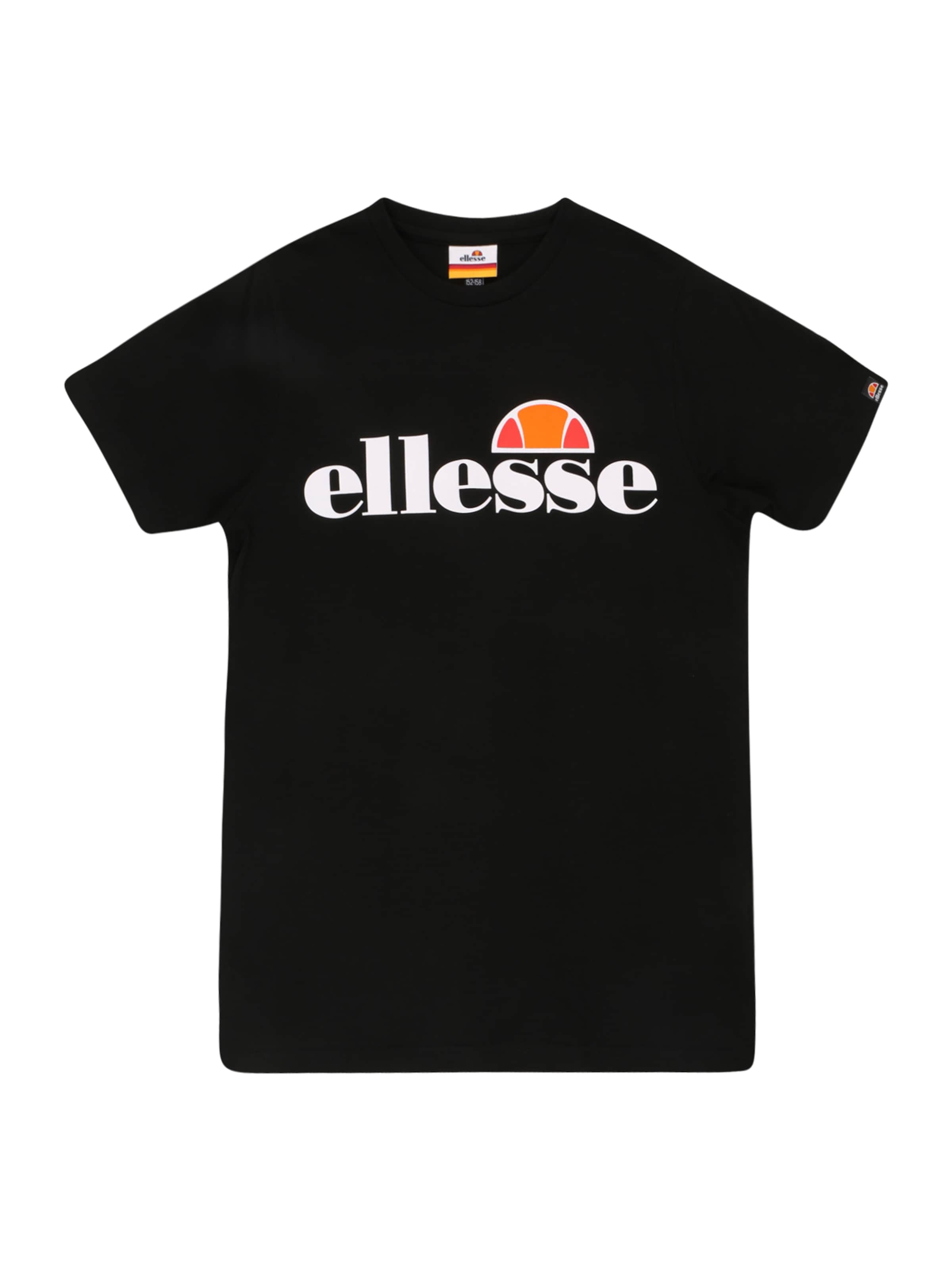 Tricou 'Jena' de la ELLESSE pe negru: față