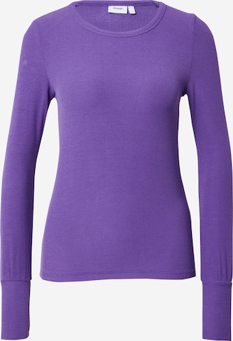 NÜMPH Sweater 'NUBOWIE' in Purple: front