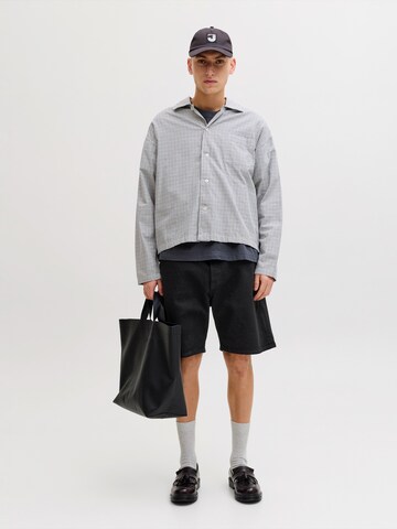 juoda JACK & JONES Standartinis Džinsai 'JJITONY'