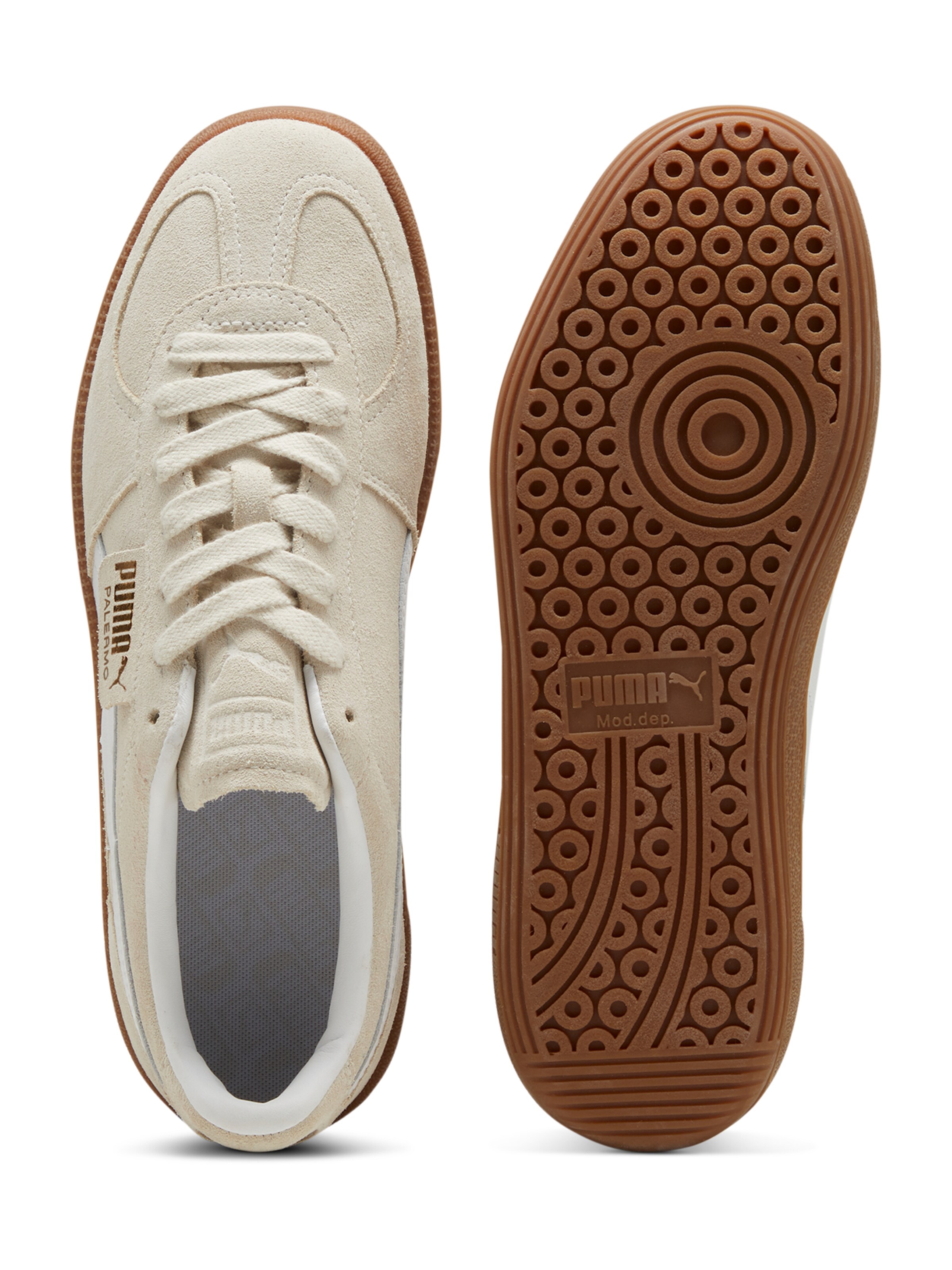 Baskets basses 'Palermo' PUMA en beige