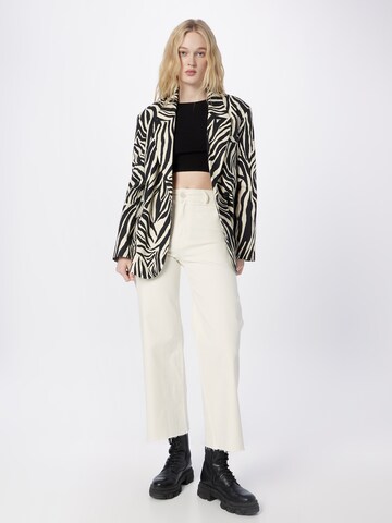 Tally Weijl Wide Leg Jeans in Beige