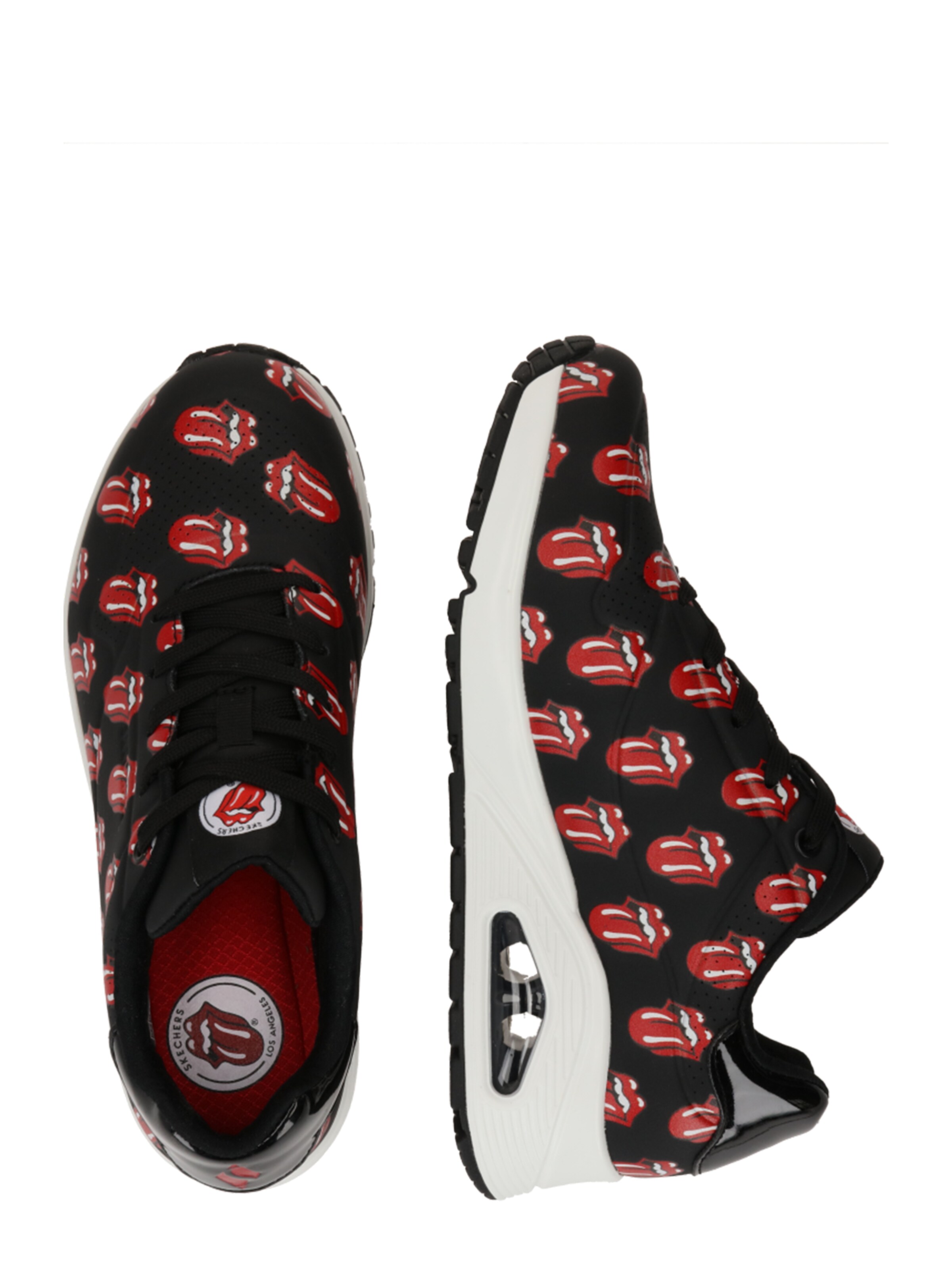 SKECHERS Nízke tenisky 'Rolling Stones' - Čierna