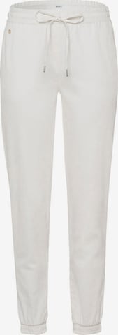 BRAX Tapered Pants 'Morris' in White: front