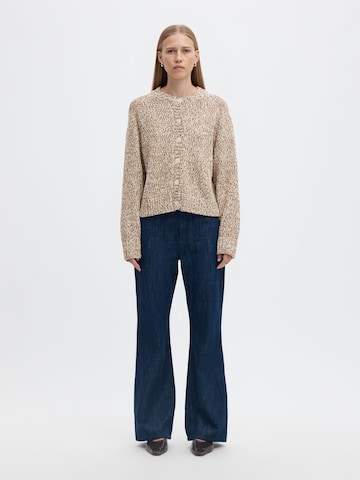 SELECTED - Cárdigan en beige