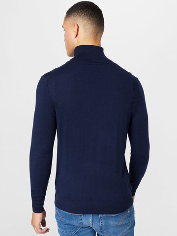 GUESS Sweter 'PERCIVAL' w kolorze niebieski