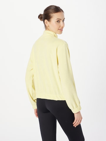 Hurley Sports sweat jacket 'OCEANCARE' in Yellow