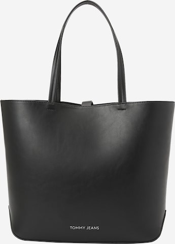 Tommy Jeans Nakupovalna torba 'Essential Must' | črna barva: sprednja stran