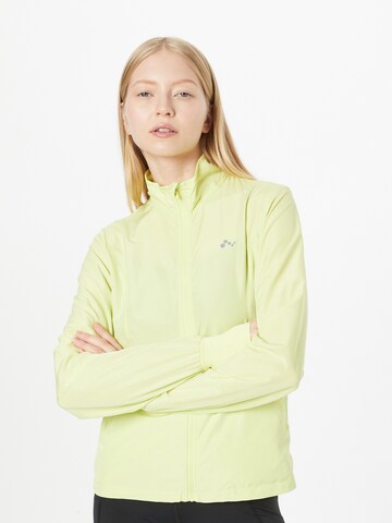 Veste de sport 'ESME' ONLY PLAY en jaune : devant