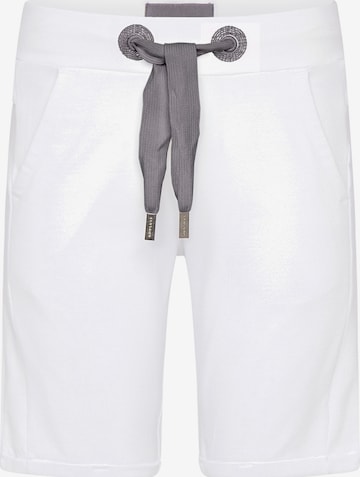 Elbsand Regular Pants 'Brinjana' in White: front