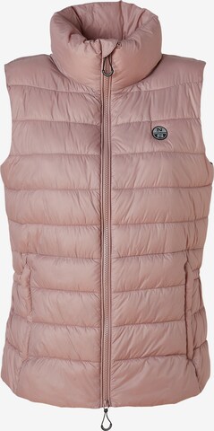 North Sails Sports Vest 'RHEA GILET' in Pink: front