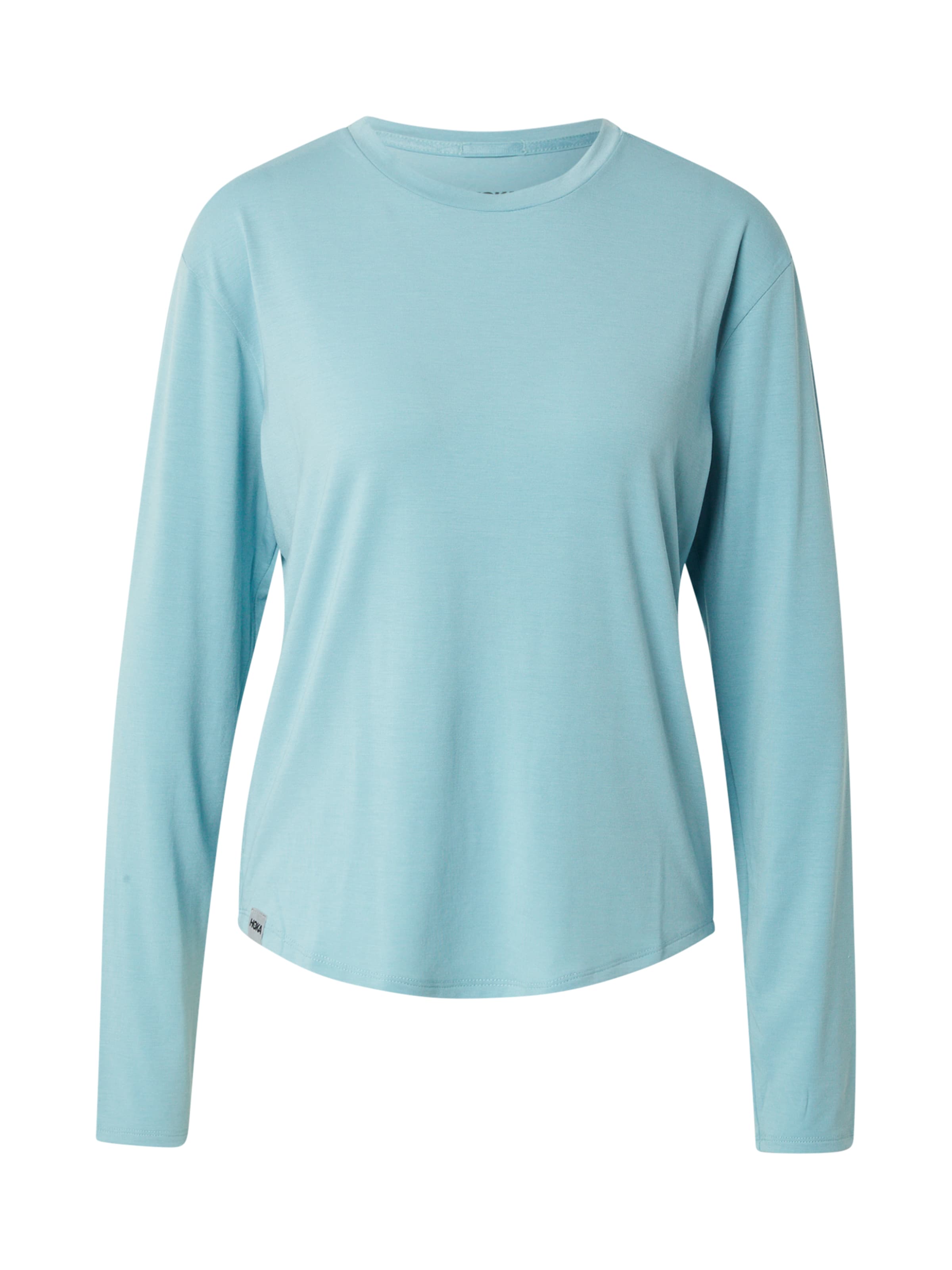 HOKA Funktsionaalne särk 'ESSENTIAL', värv sinine: eest vaates