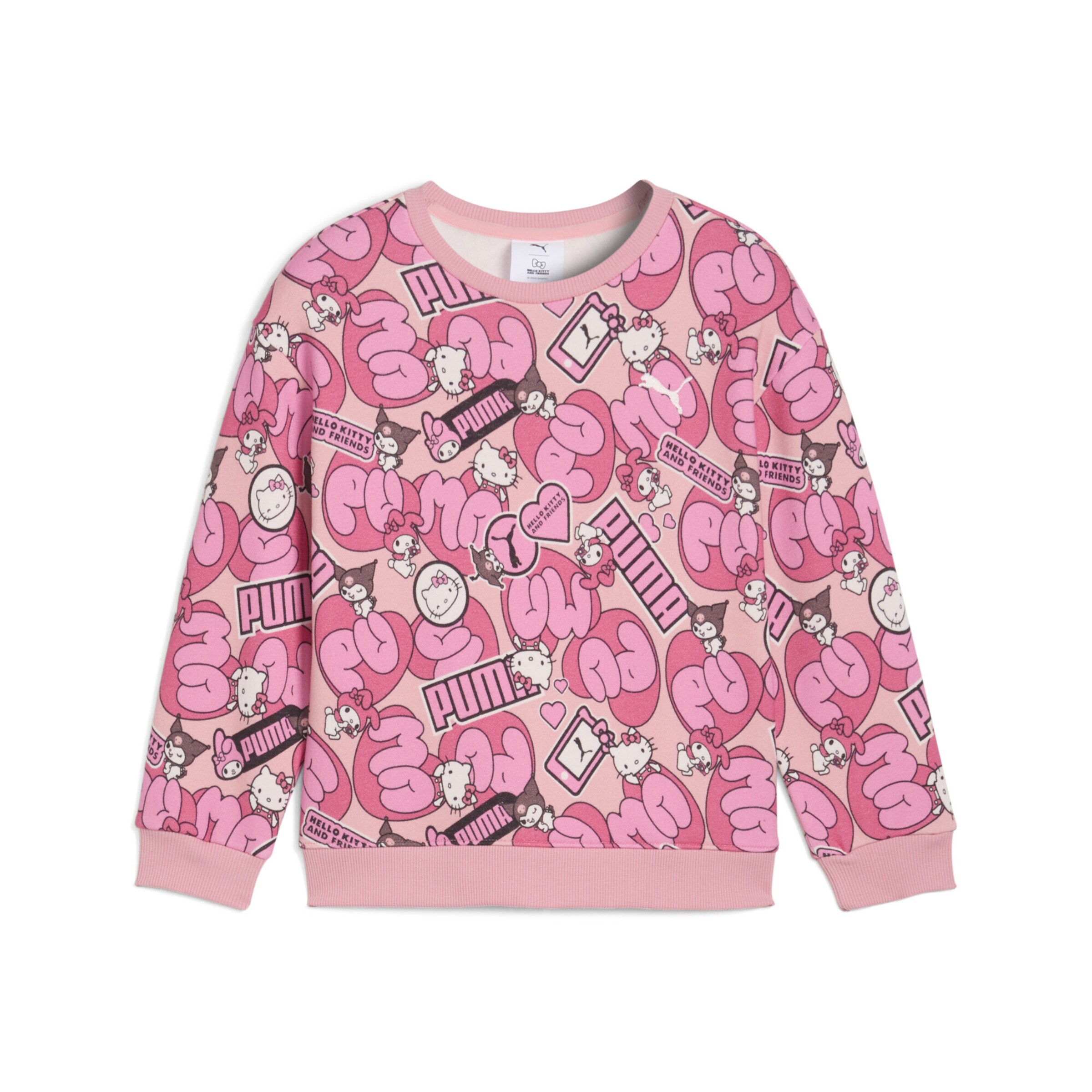 PUMA Sweatshirt in pink / rosa, Produktansicht