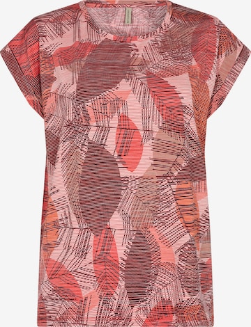 Soyaconcept - Camiseta 'GALINA' en rojo: frente