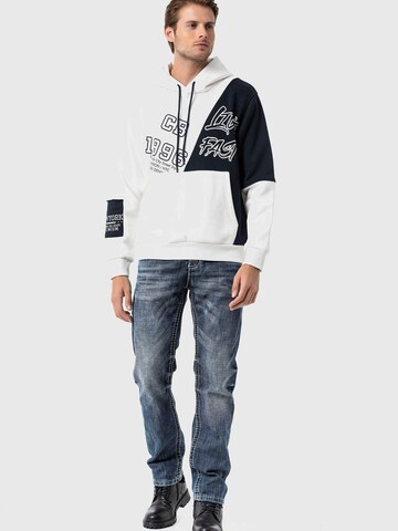 CIPO & BAXX Sweatshirt in White