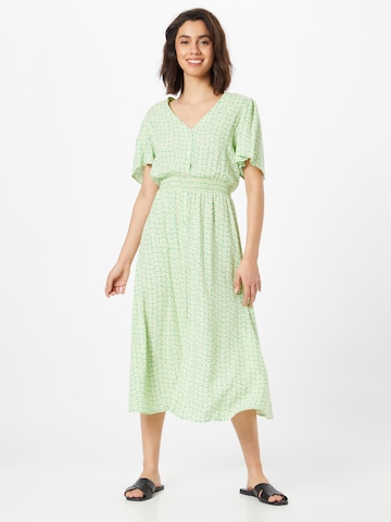 Wallis Платье-рубашка в Зеленый: спереди
