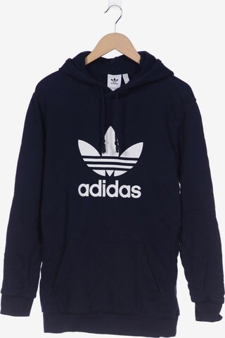 ADIDAS ORIGINALS Kapuzenpullover L in Blau: predná strana