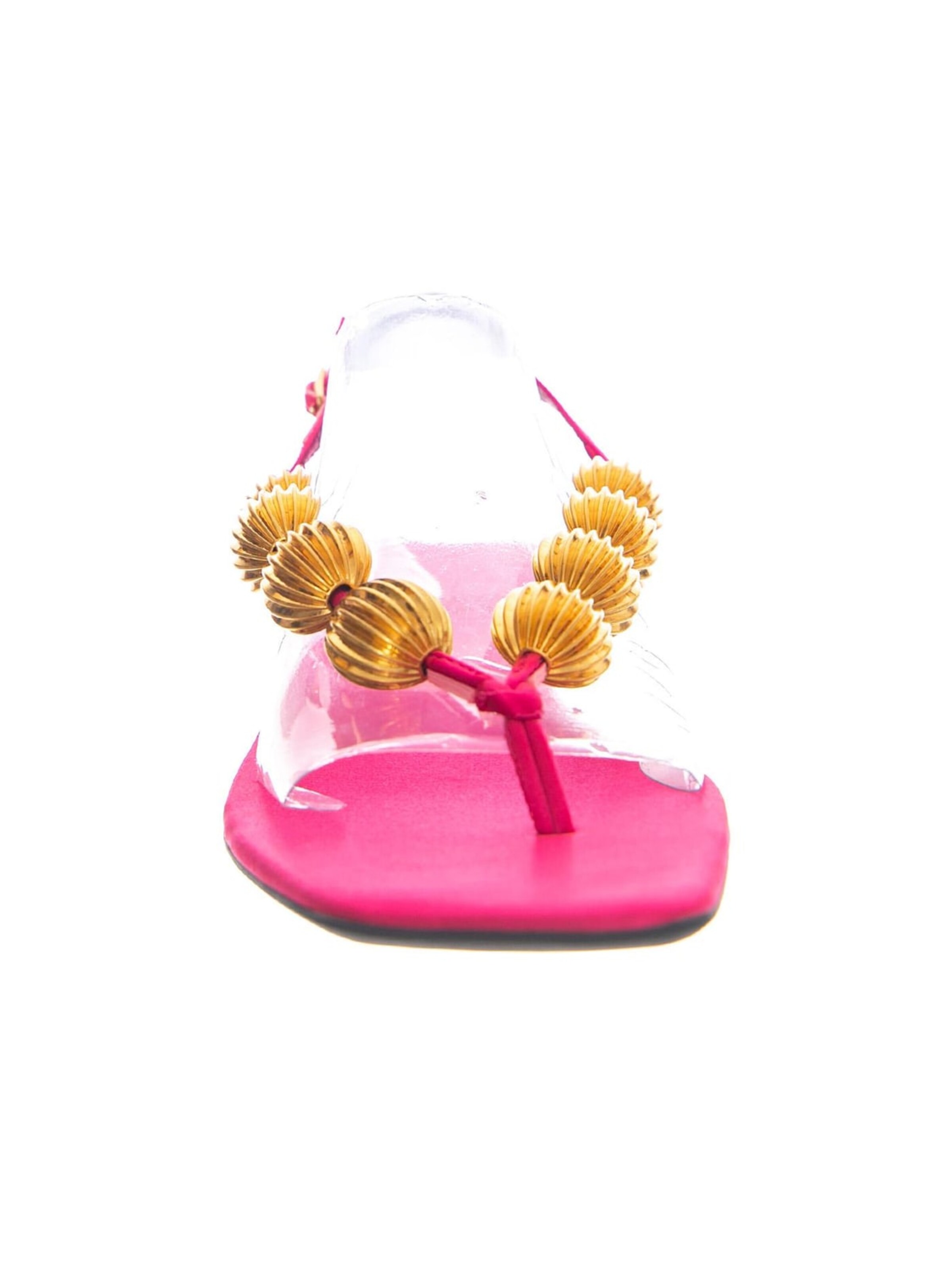 Sandalo 'YUCATAN FUCHSIA SATIN GOLD' di Jeffrey Campbell in rosa