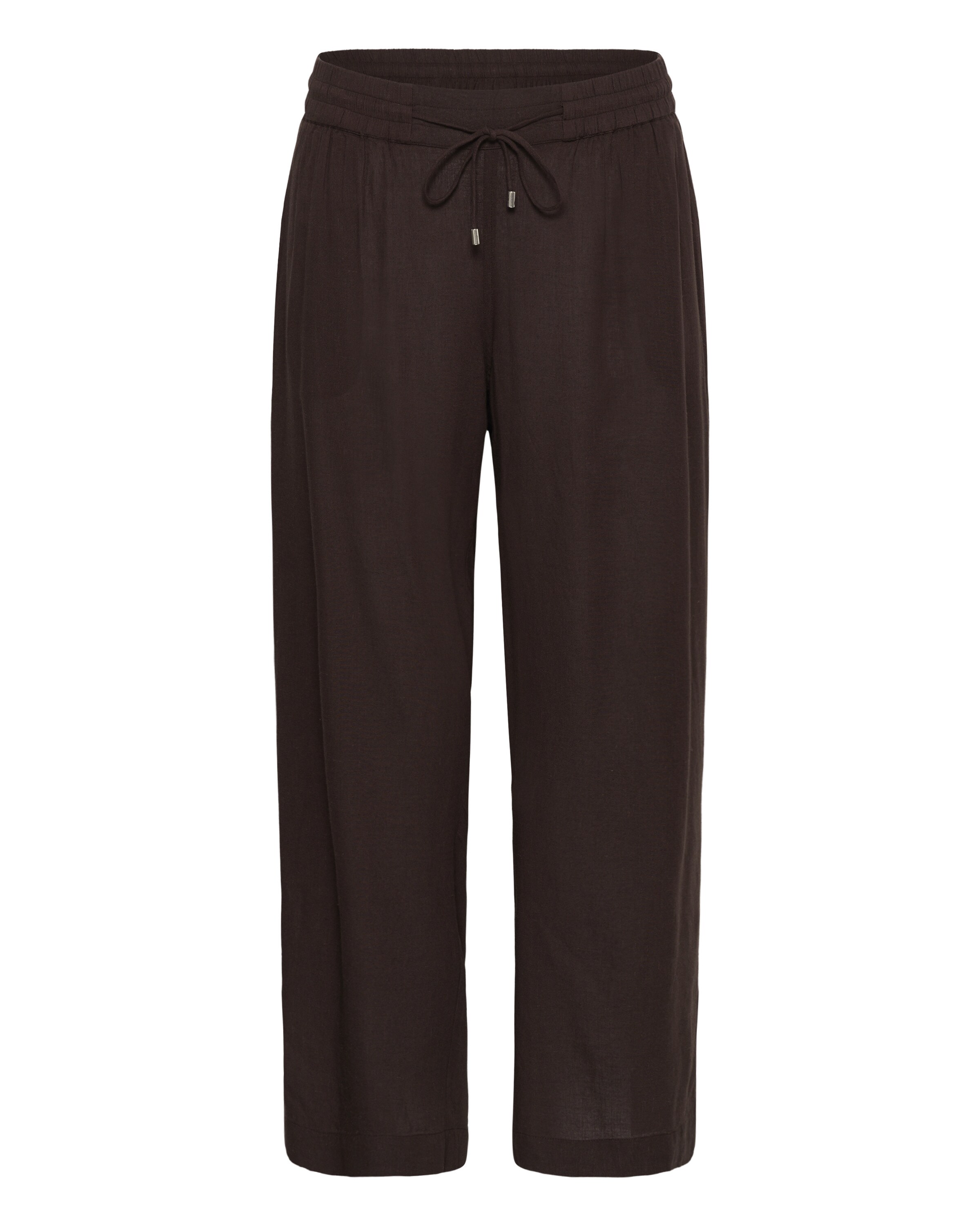 KAFFE CURVE Loosefit Bukser 'KCmille' i brun: forside