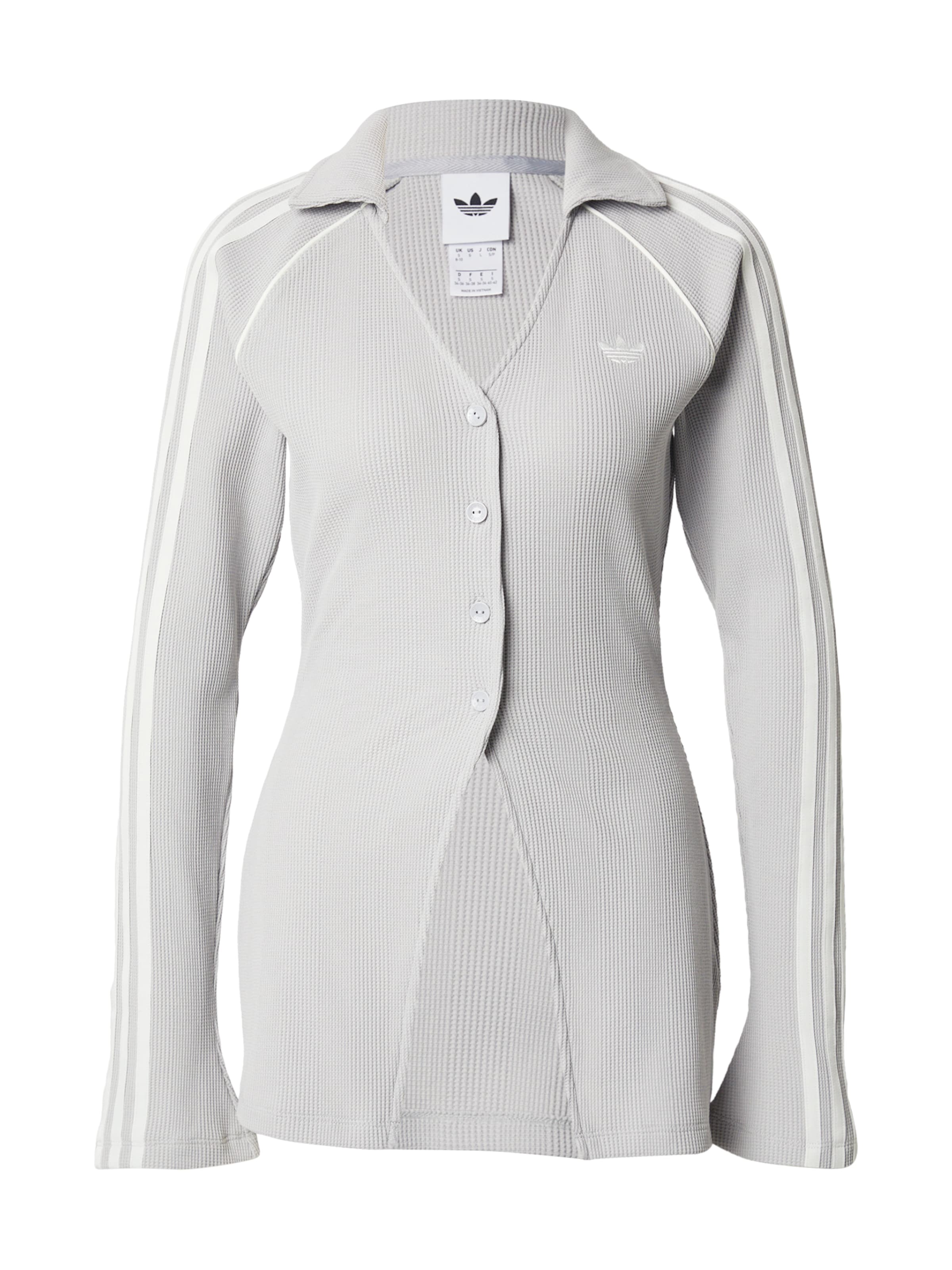 pilka ADIDAS ORIGINALS Kardiganas: priekis