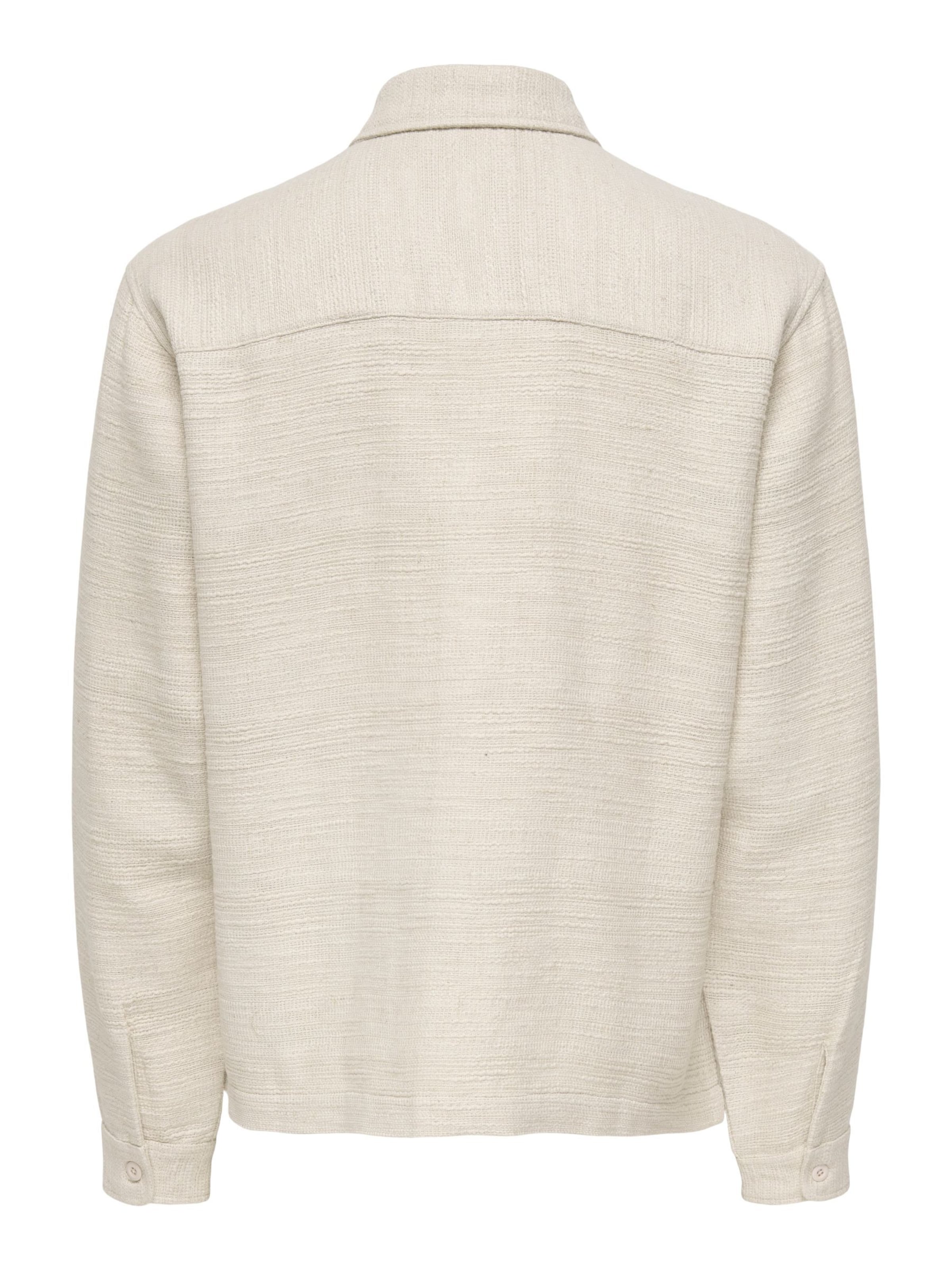 Coupe regular Chemise Only & Sons en beige