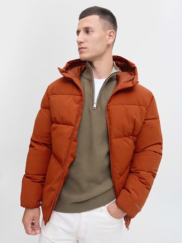 Giacca invernale 'JJGLOBAL' di JACK & JONES in rosso