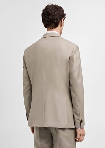 MANGO MAN Slim Fit Sakko 'Turin' in Beige