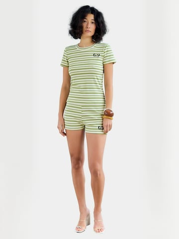 Résumé - regular Pantalón ' RS ' en verde: frente