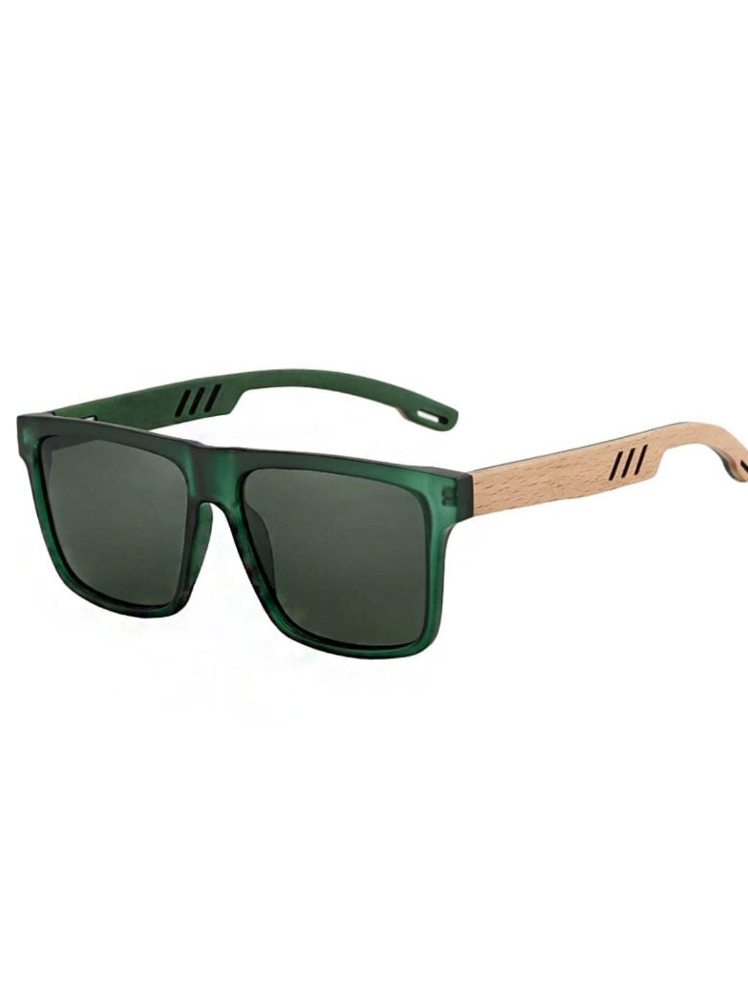 VEYREY Sunglasses 'Nerd' in Green: front