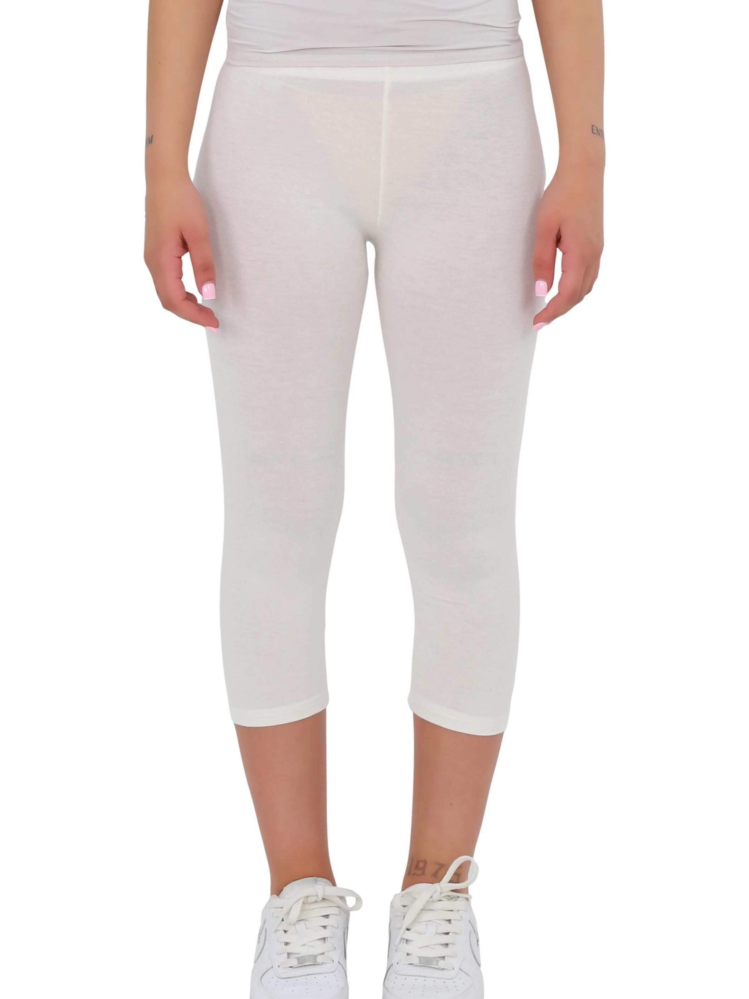 Easy Young Fashion Regular Leggings in Beige: front