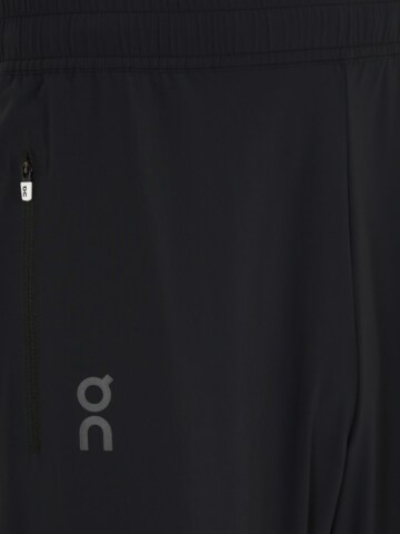 Regular Pantalon de sport On en noir