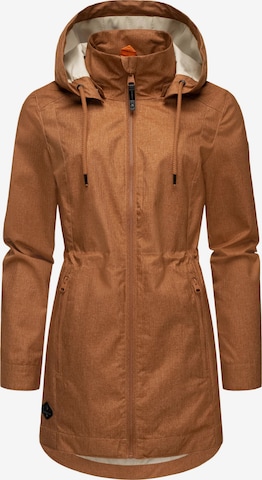 Ragwear Raincoat 'Dakkota II' in Brown: front