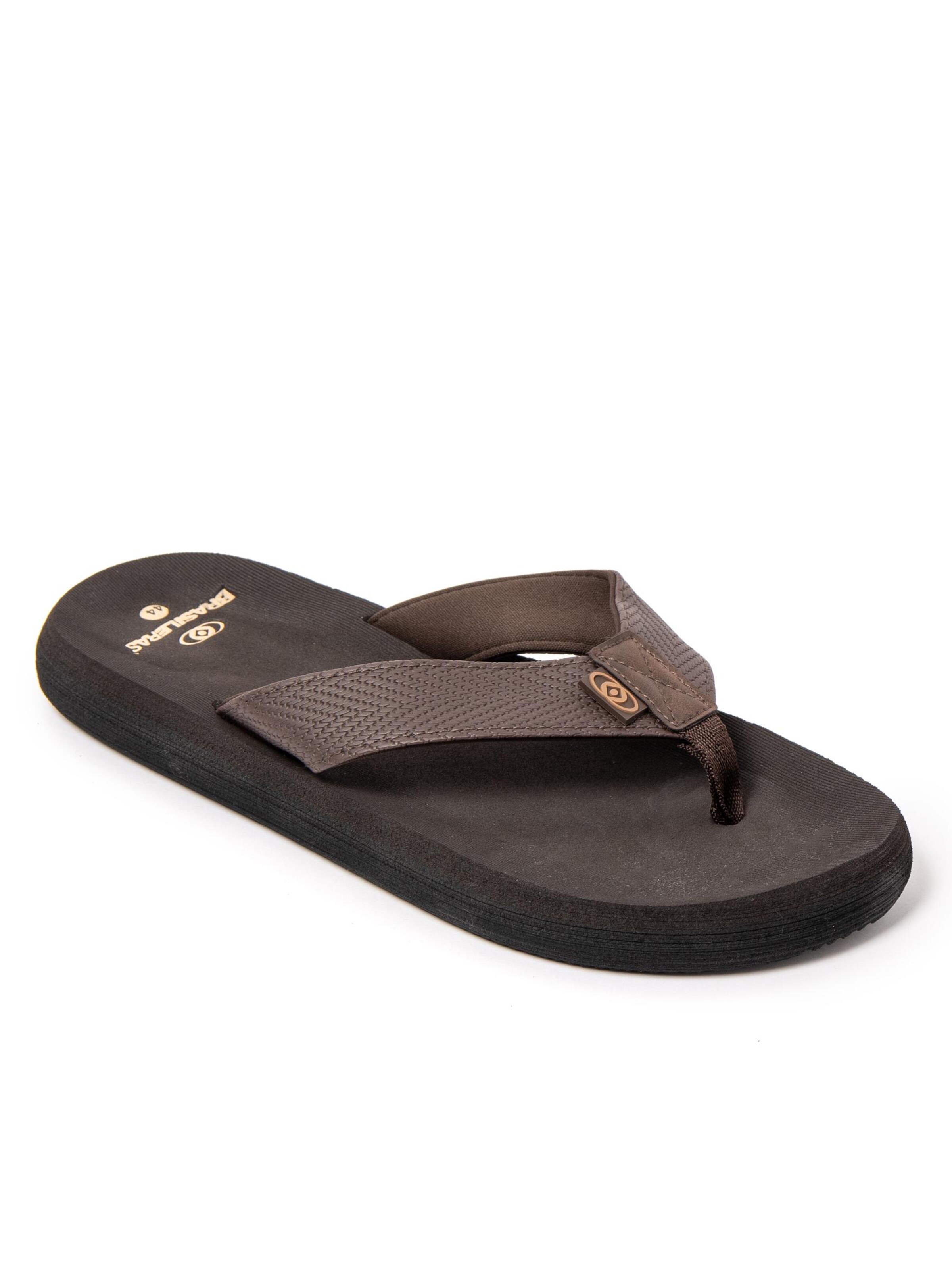 Brasileras Strand-/badschoen 'Puff' in Bruin