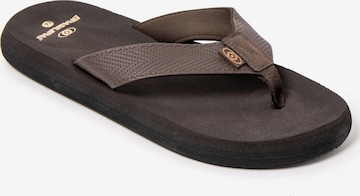 Brasileras Beach & swim shoe 'Puff' in Brown: front