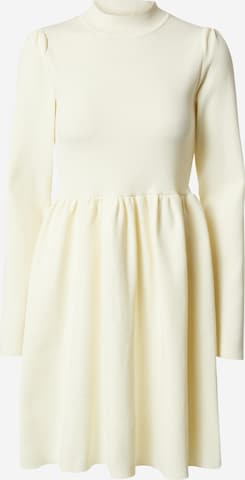 EDITED - Vestido de punto 'Kalea' en beige: frente