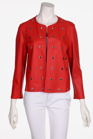 Via Corsi COUTURE Lederjacke M in Rot: predná strana