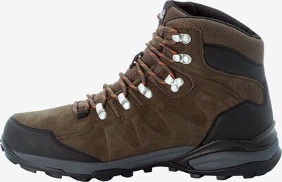 JACK WOLFSKIN Boots ' Refugio ' in Brown / Dark grey / Orange, Item view