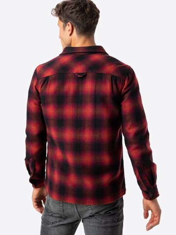 Coupe regular Chemise 'Miller' Superdry en rouge