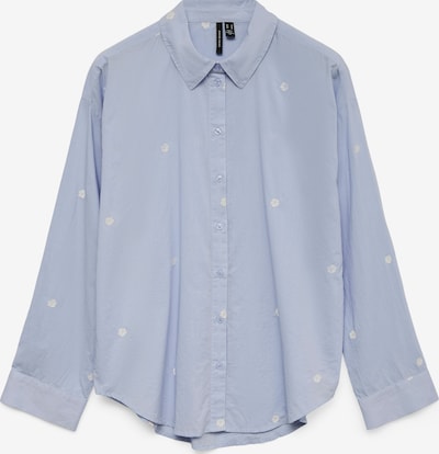 VERO MODA Pusero 'VMOdona' värissä vaaleansininen / valkoinen, Tuotenäkymä