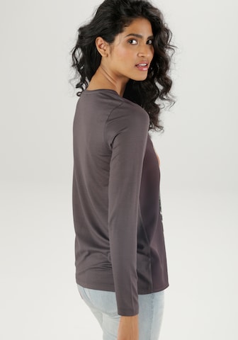 Aniston SELECTED Bluse in Lila