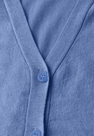 STREET ONE Knit Cardigan in Blue