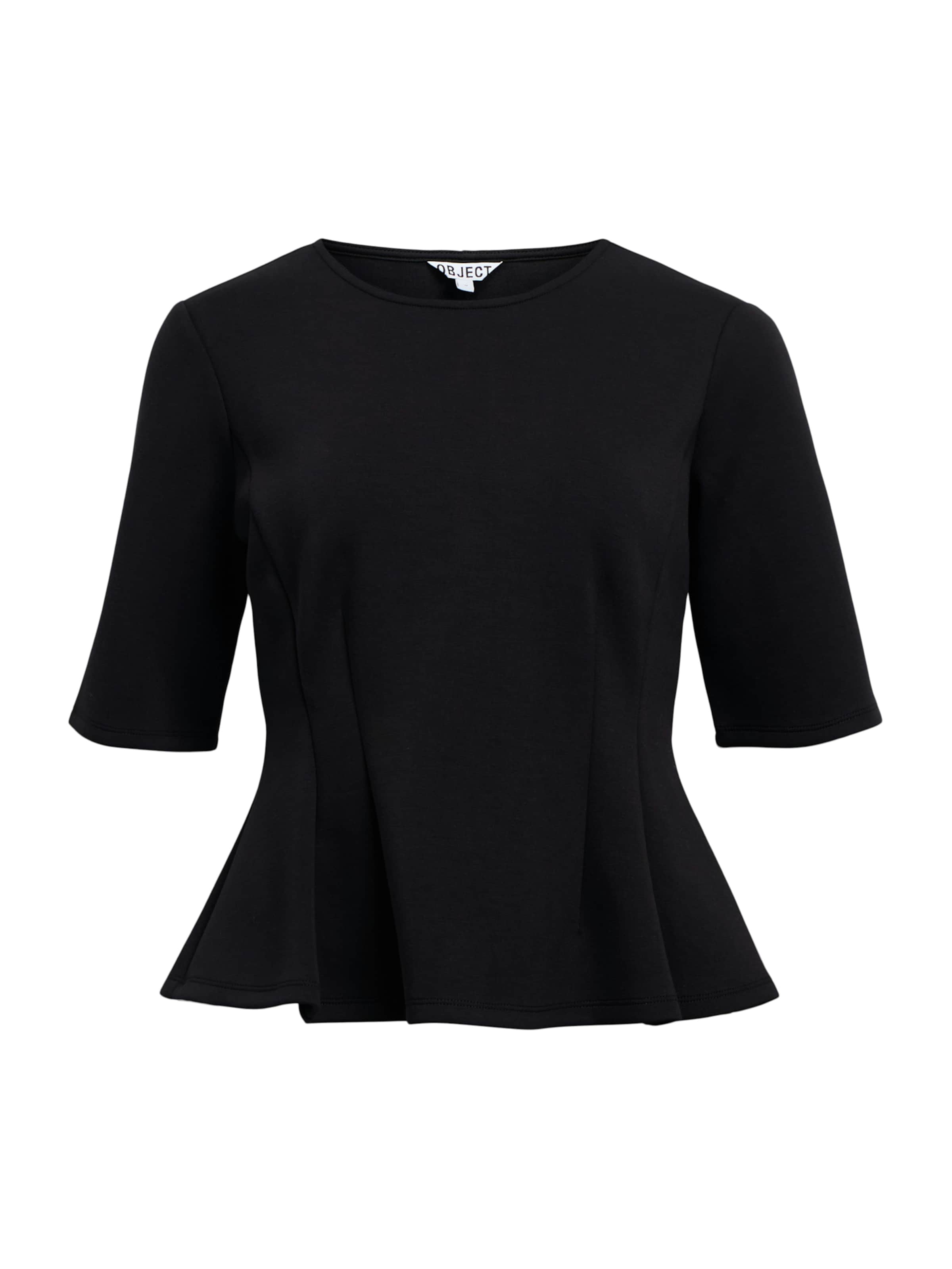 OBJECT Футболка 'OBJDORINA' в Черный: спереди
