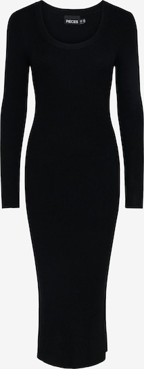 PIECES Neulemekko värissä musta, Tuotenäkymä