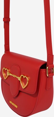 Love Moschino Τσάντα ώμου σε κόκκινο: μπροστά