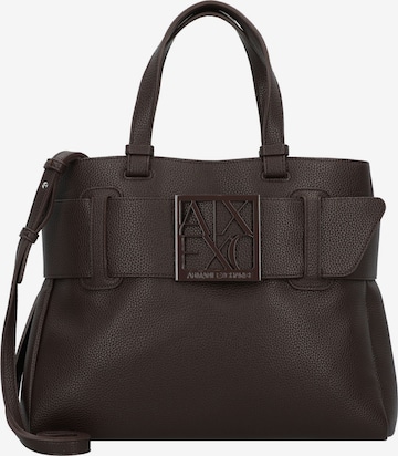 Borsa a mano 'Susie' di ARMANI EXCHANGE in marrone: frontale